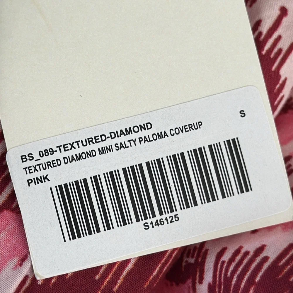NWT Tuckernuck TNUCK BEACH Poppy Ikat Mini Salty Paloma Coverup Dress Size S